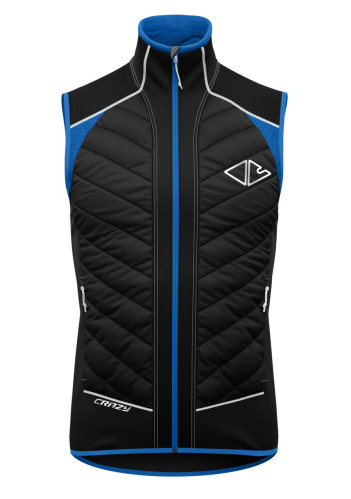 Crazy Vest Flame Man Miami men's vest