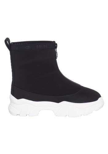 Goldbergh Stark Zip Up Boots Black/White