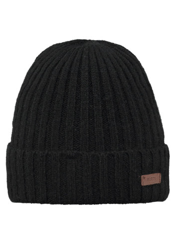 Men's hat Barts Haakon Turnup Black