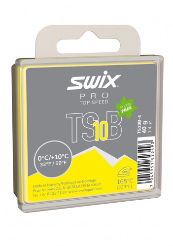 Swix TS10B-4 Top Speed B,žlutý,0°C/+10°C,40g