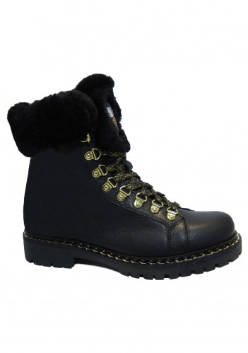 Women's winter boots Nis 2015435B/1 Scarponcino Pelle St. Black