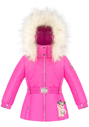 Children's jacket Poivre Blanc W20-1003-BBGL/A rubis pink