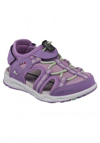 Children's sandals Viking Thrill Violet/Mint