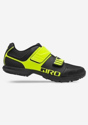 GIRO BERN BLACK / CITRON GREEN cycling shoes