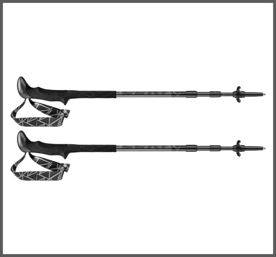 detail Leki Black Series SLS XTG black-darkanthracite-white 100-135 cm