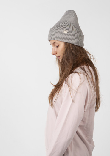 detail Women's Barts Kinabalu Beanie Light Grey
