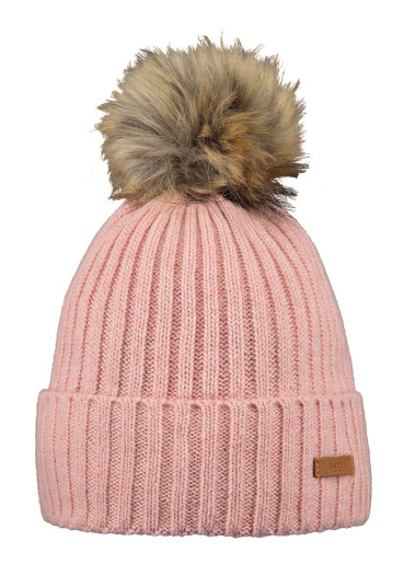 detail Women's Barts Augusti Beanie Dusty Pink