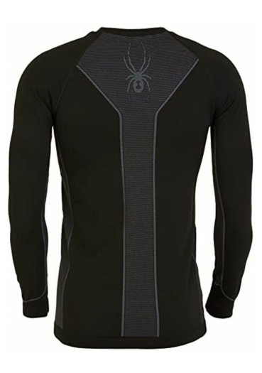 detail Men's T-shirt + pants Spyder Momentum Baselayer Black 