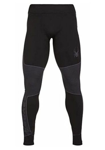 detail Men's T-shirt + pants Spyder Momentum Baselayer Black 