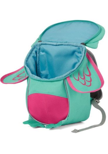 detail Kids backpack Affenzahn Owl small - turquoise
