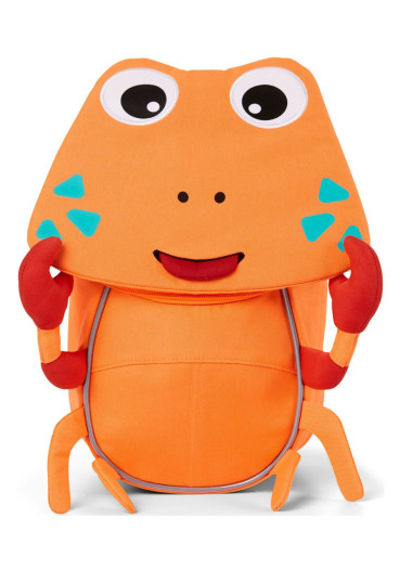 detail Kids backpack Affenzahn Small Friend Crab - neon orange