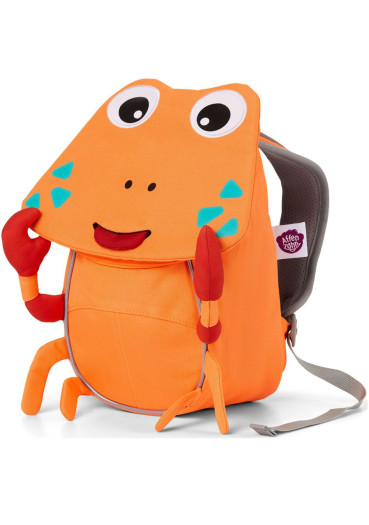 detail Kids backpack Affenzahn Small Friend Crab - neon orange