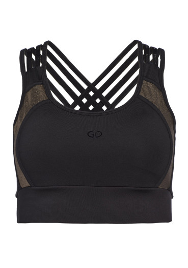 detail Women's bra Goldbergh Sarava bra Black / Gold