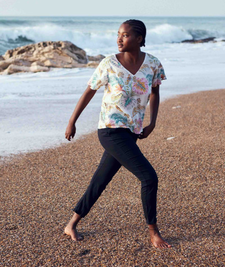 detail Women's trousers Roxy ERJNP03419-KVJ0 BIMINI J NDPT KVJ0