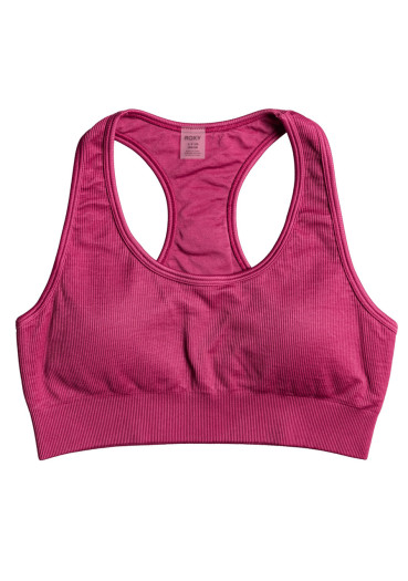 detail Sports Bra Roxy ERJKT03934-MQB0 TIME TO PTD BRA J TOPS MQB0