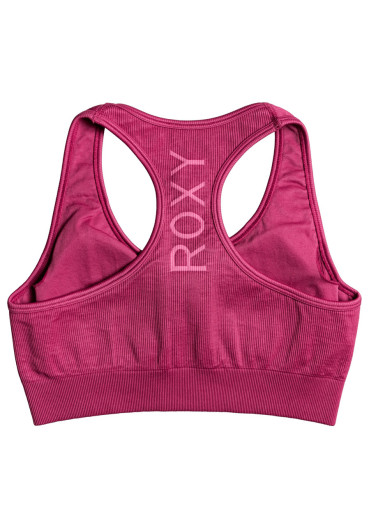 detail Sports Bra Roxy ERJKT03934-MQB0 TIME TO PTD BRA J TOPS MQB0