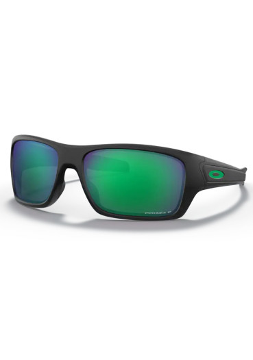 detail Oakley 9263-4563 Turbine Mtt Blk w/ PRIZM Jade Pol Sunglasses