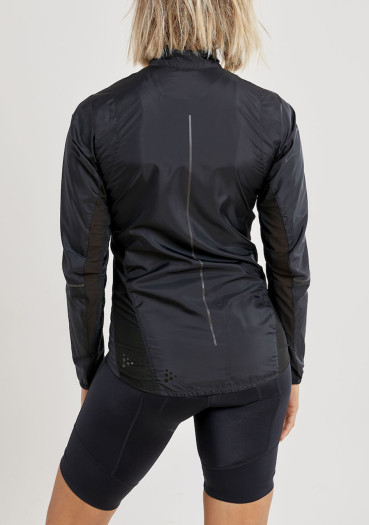 detail Ladies' cycling jacket Craft 1908792-999000 Essence Light Wind W