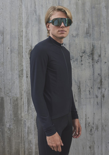 detail Cycling jersey POC Radiant Jersey Navy Black