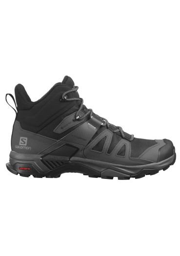 detail Salomon X Ultra 4 Mid Gtx Black/Mgnt/Pearl