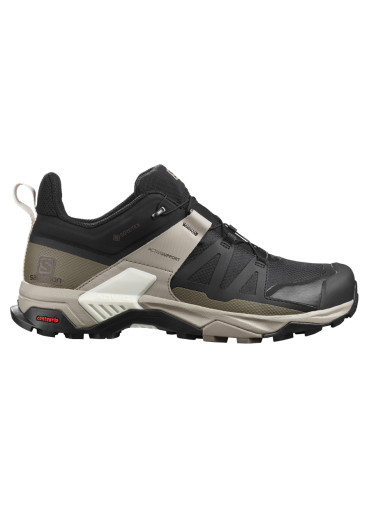 detail Salomon X Ultra 4 Gtx Black/Vinkak/Vanila