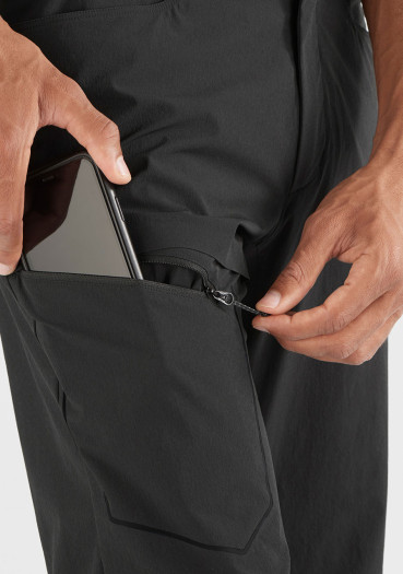 detail Salomon WAYFARER PANTS M BLACK