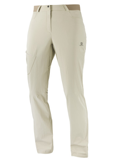 detail Salomon WAYFARER PANTS W PLAZA TAUPE