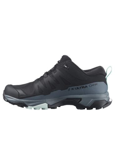detail Salomon X ULTRA 4 GTX W – Black / Stowea / Opal Blue