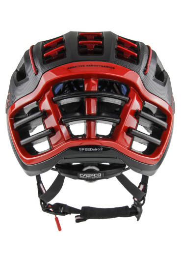 detail Casco SPEEDairo 2 cycling helmet Black-Red RS Design