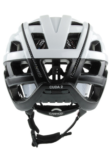 detail Cycling Helmet CASCO Cuda 2 White Black