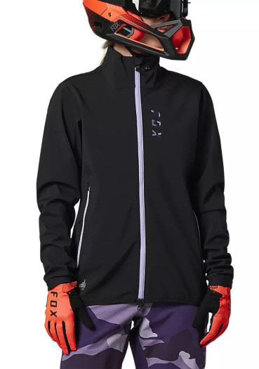 detail Fox W Ranger Fire Jacket Black/Purple