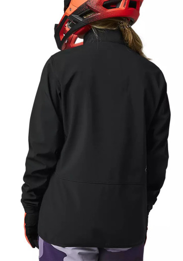 detail FOX W Ranger Fire Jacket Black/Purple Women's Cycling Jacket