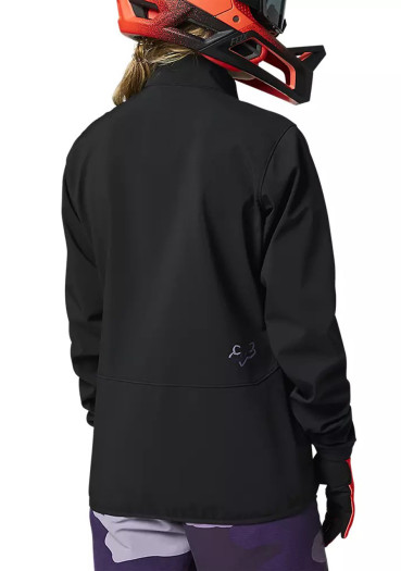 detail FOX W Ranger Fire Jacket Black/Purple Women's Cycling Jacket