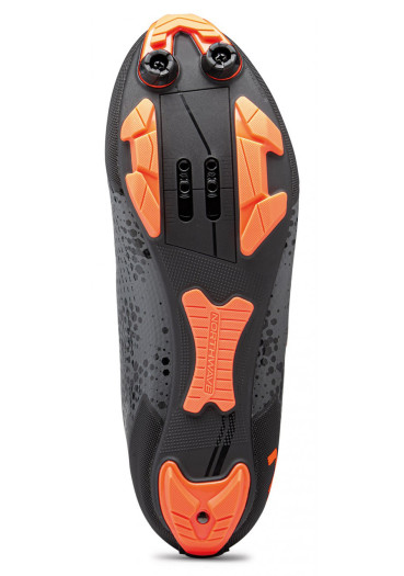 detail Cycling shoes NORTHWAVE RAZER 2 ANTHRA/ORANGE