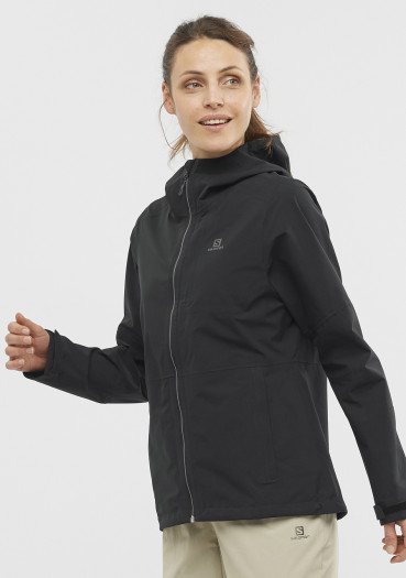 detail Salomon Outrack Wp Jkt W Black