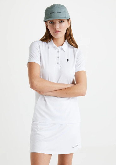 detail Peak Performance W Alta Polo White