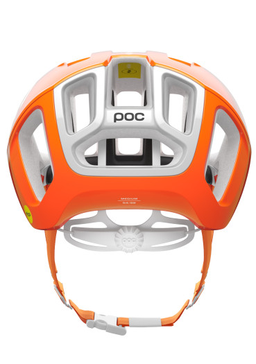 detail Cycling Helmet POC Ventral MIPS Fluorescent Orange AVIP