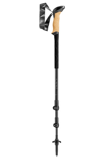 detail Trekingové  hole Leki Black Series Carbon, black-black gray-dark anthracite, 100-135 cm