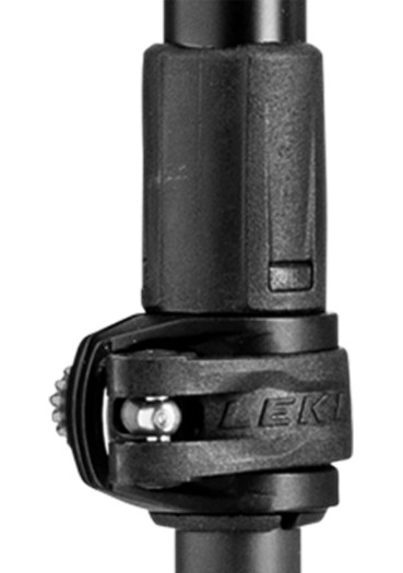 detail Trekingové  hole Leki Black Series Carbon, black-black gray-dark anthracite, 100-135 cm