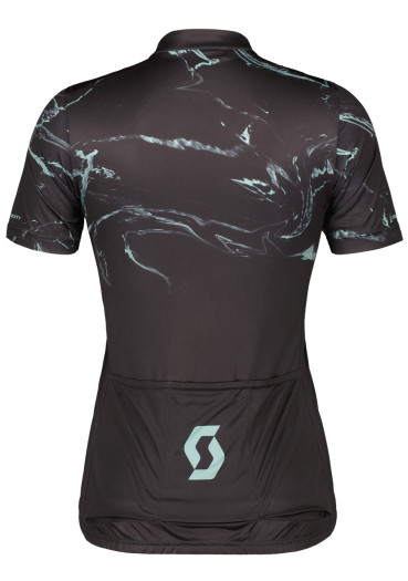 detail Women’s cycling jersey Scott Shirt W's Gravel Contessa Signature SS – Black