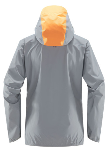 detail Women's jacket Haglöfs 605231-4TL L.I.M GTX Active W gray/orange