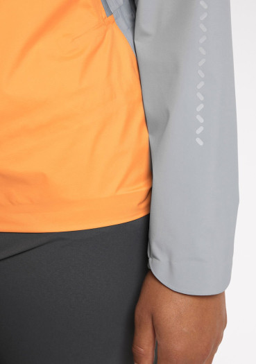 detail Women's jacket Haglöfs 605231-4TL L.I.M GTX Active W gray/orange