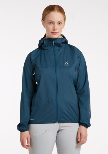 detail Women's jacket Haglöfs 605235-4Q2 L.I.M Proof W blue