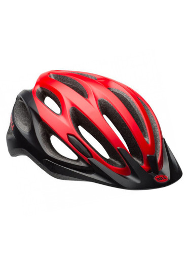 detail Bell Traverse women's cycling helmet Red/Black