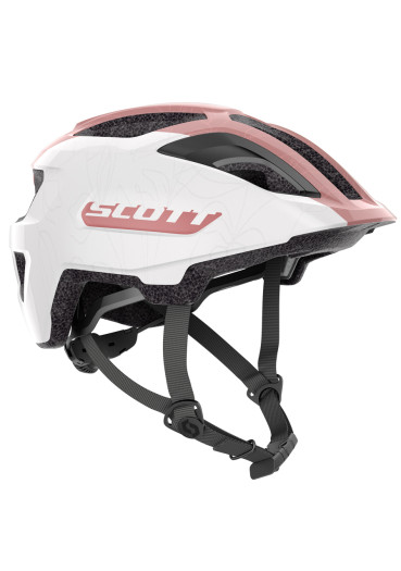 detail Children's Cycling Helmet SCOTT Jr Spunto (CE) Pearl White/Light Pink