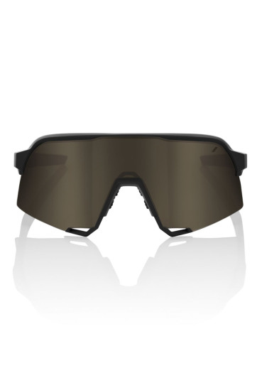 detail 100% S3 - Soft Tact Black - Soft Gold Mirror Lens