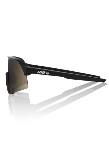 detail 100% S3 - Soft Tact Black - Soft Gold Mirror Lens
