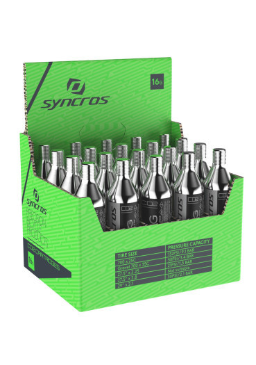 detail Scott SYN CO2 Cartridge 16g Threaded – Silver (1 piece)