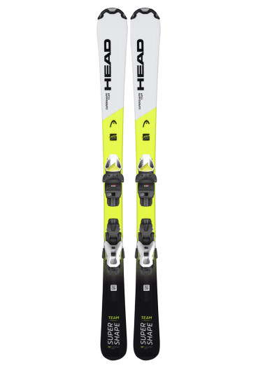 detail Head Supershape Team Easy JRS + JRS 4.5 GW CA Junior Alpine Skis