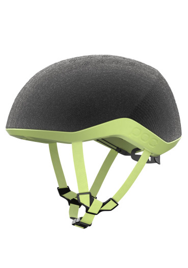 detail Cycling helmet POC Myelin Granite Grey / Lemon Calcite